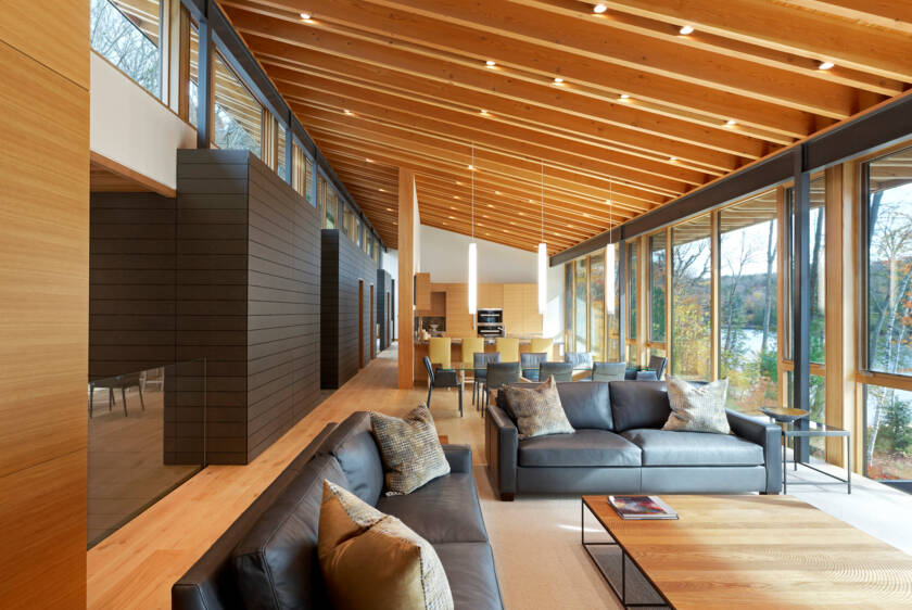 House on Haliburton Lake, Haliburton Lake, Ontario, Canada