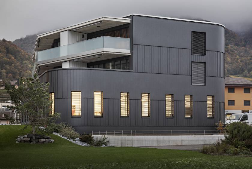 Bank building, Vouvry, Switzerland