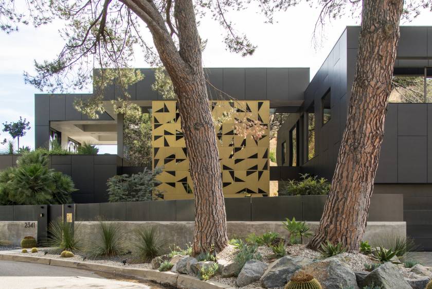 Black Villa, Beverly Hills, California, USA