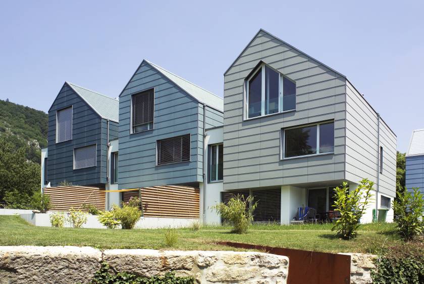 Terraced single-family houses, La Neuveville, Switzerland