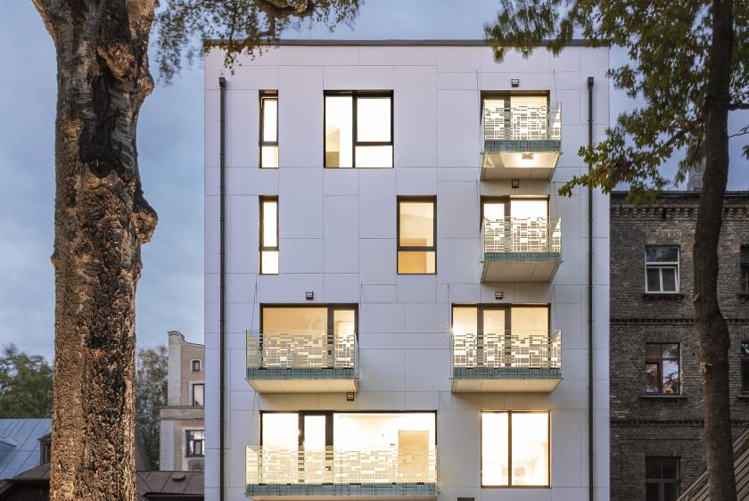 Office Residential Building, Riga, Lettland