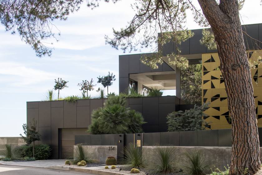 Black Villa, Beverly Hills, California, USA