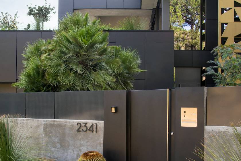Black Villa, Beverly Hills, California, USA