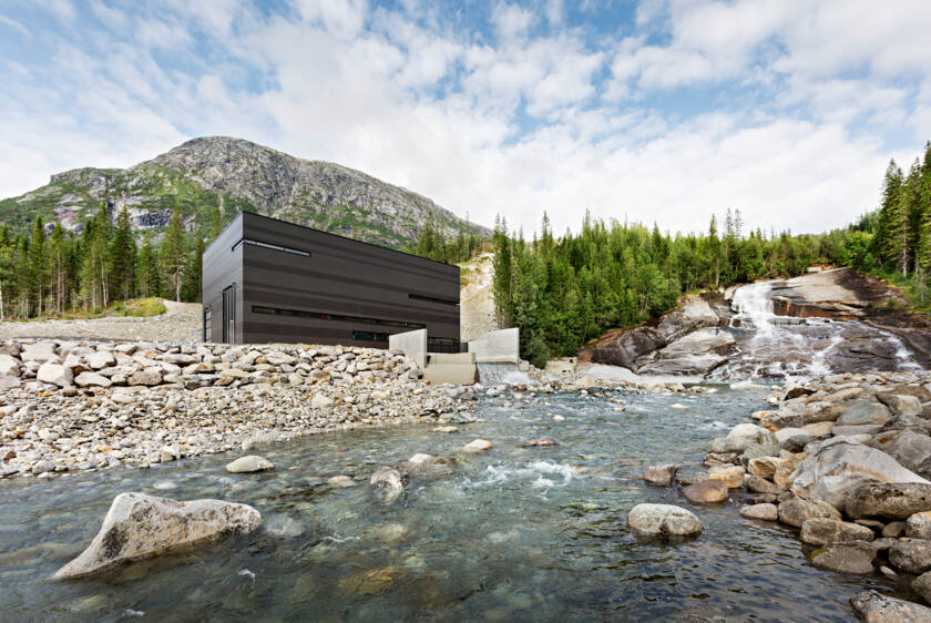 Hydropower Plant, Tosbotn, Norwegen