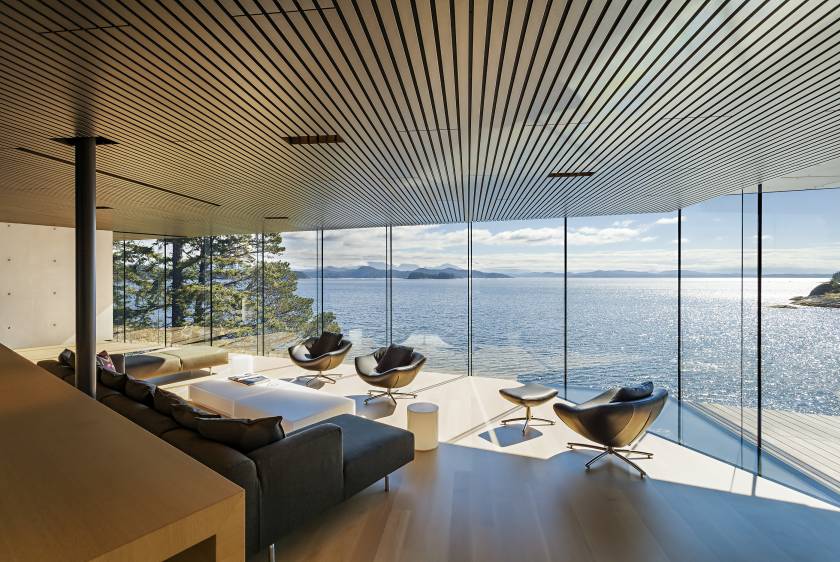 Tula House, QuadraIsland, Kanada