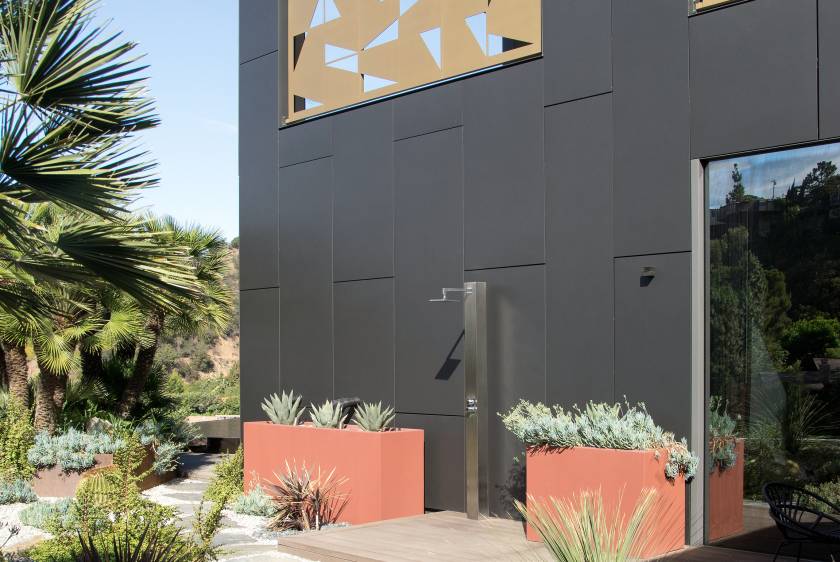 Black Villa, Beverly Hills, California, USA