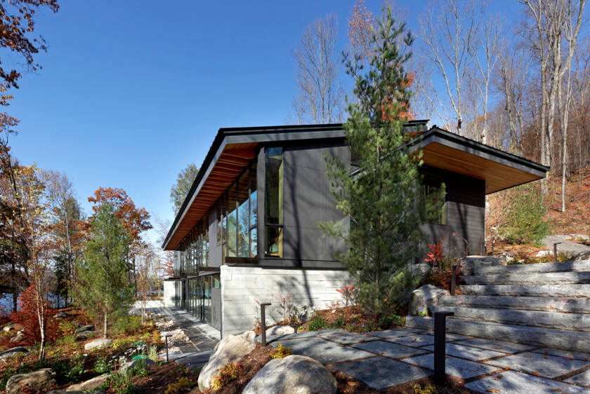 House on Haliburton Lake, Haliburton Lake, Ontario, Canada
