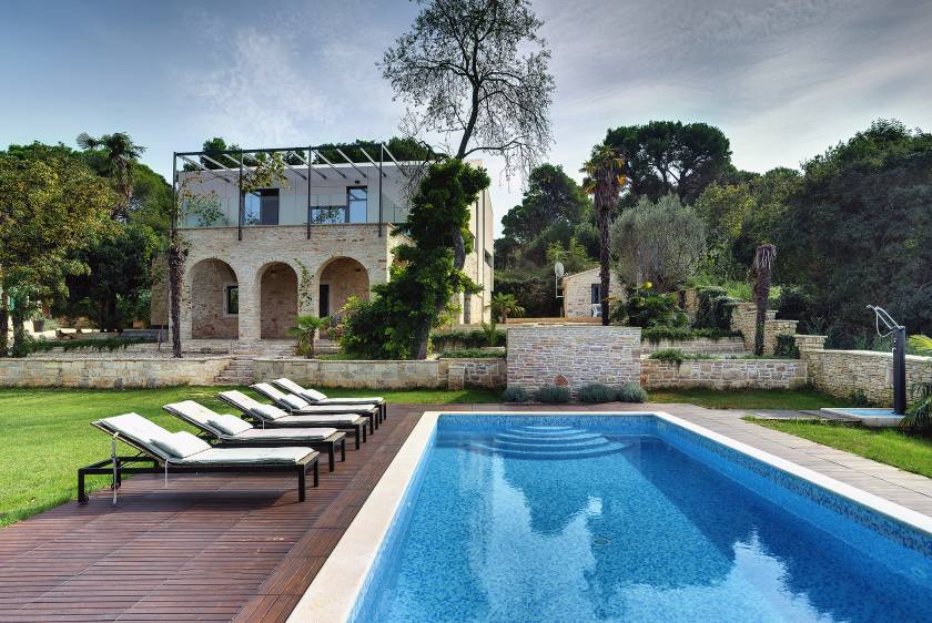 Villa Martinuzzi, Pula, Croatia