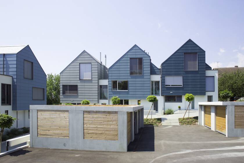 Terraced single-family houses, La Neuveville, Switzerland
