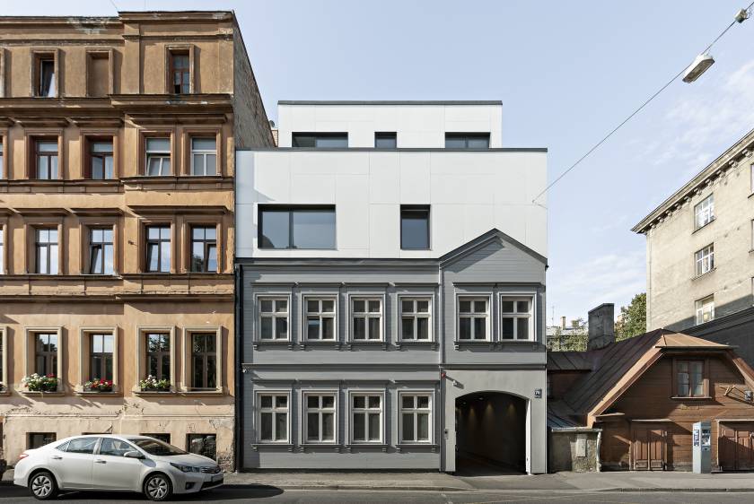 Office Residential Building, Riga, Lettland