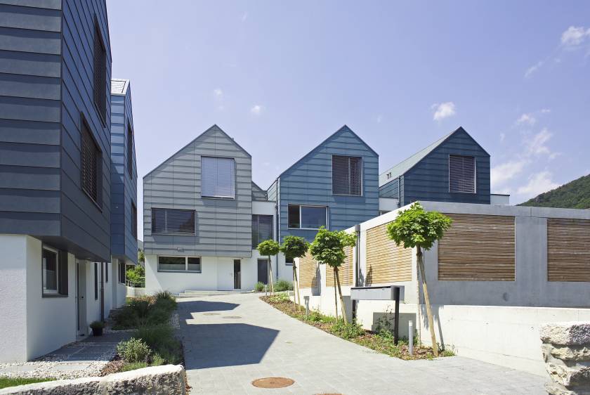 Terraced single-family houses, La Neuveville, Switzerland