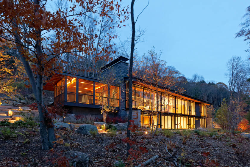 House on Haliburton Lake, Haliburton Lake, Ontario, Canada