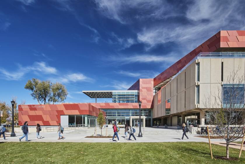Tutt Library, Colorado Springs, Colorado, USA