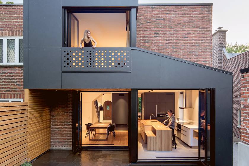 House Extension Black Box II, Montreal, Quebec, Canada