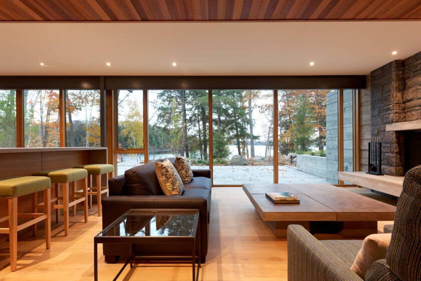 House on Haliburton Lake, Haliburton Lake, Ontario, Canada