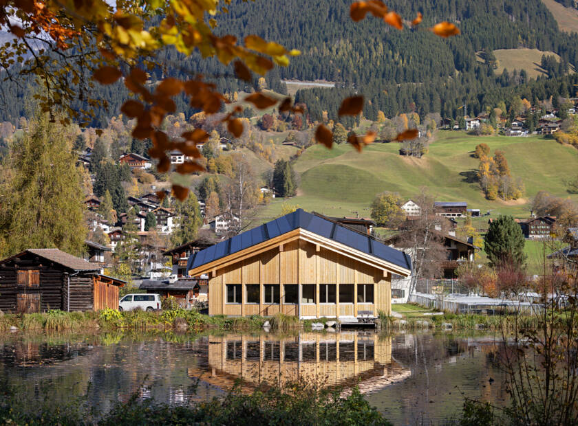 Fish farming, Klosters, CH