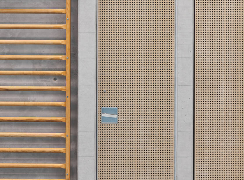 Un ensemble harmonieux allié à la fonctionnalité BZU Gymnase Uster