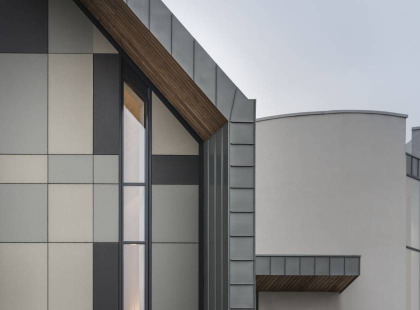 Poetische Farbenvielfalt Heaney Centre, Bellaghy, Nordirland