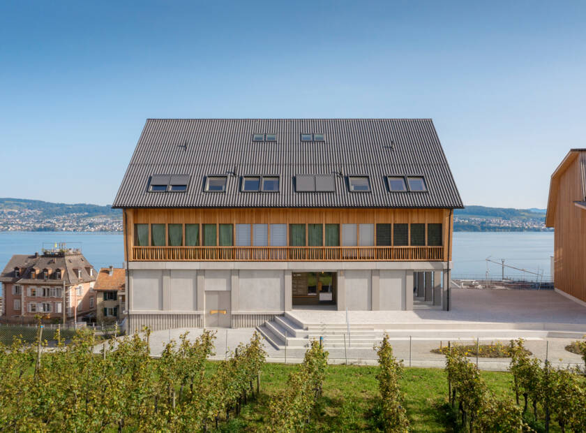 Nouveau logement pour les étudiants Résidence étudiante ZHAW, Wädenswil, Suisse