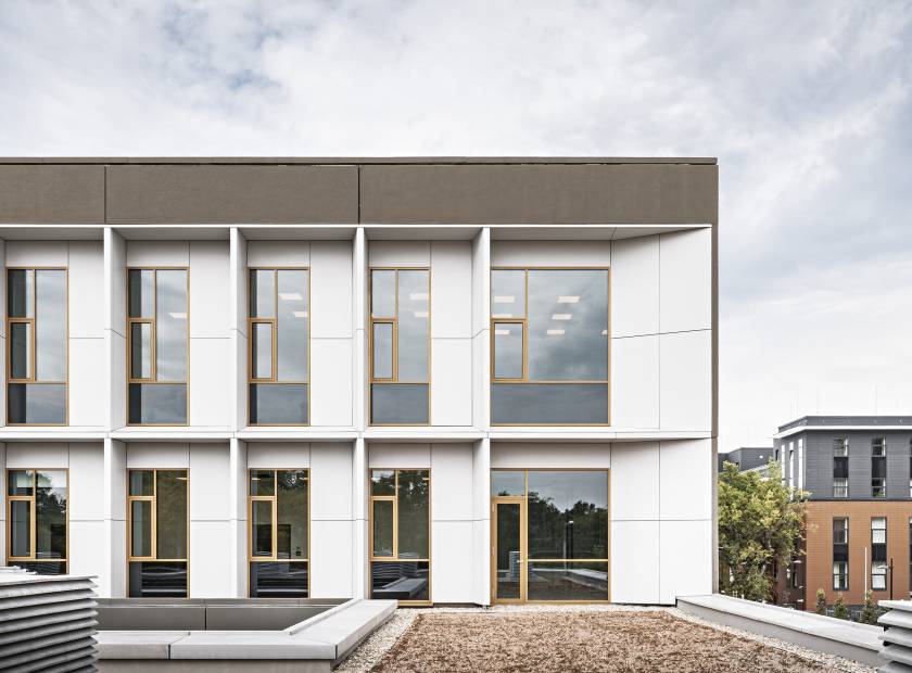 High-Tech Kunstgalerie National Museum Restoration and Storage Center, Budapest, Ungarn