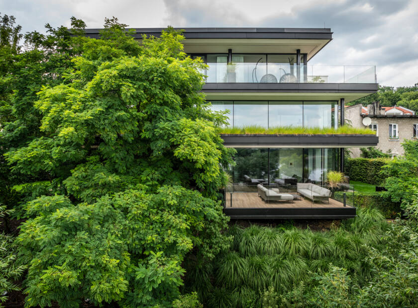 Ein Haus, zwei Gesichter Herba House, Torun, Polen