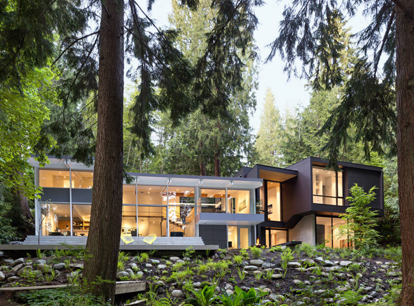Creek House, West Vancouver, BC Canada Creek House, West Vancouver, BC Canada