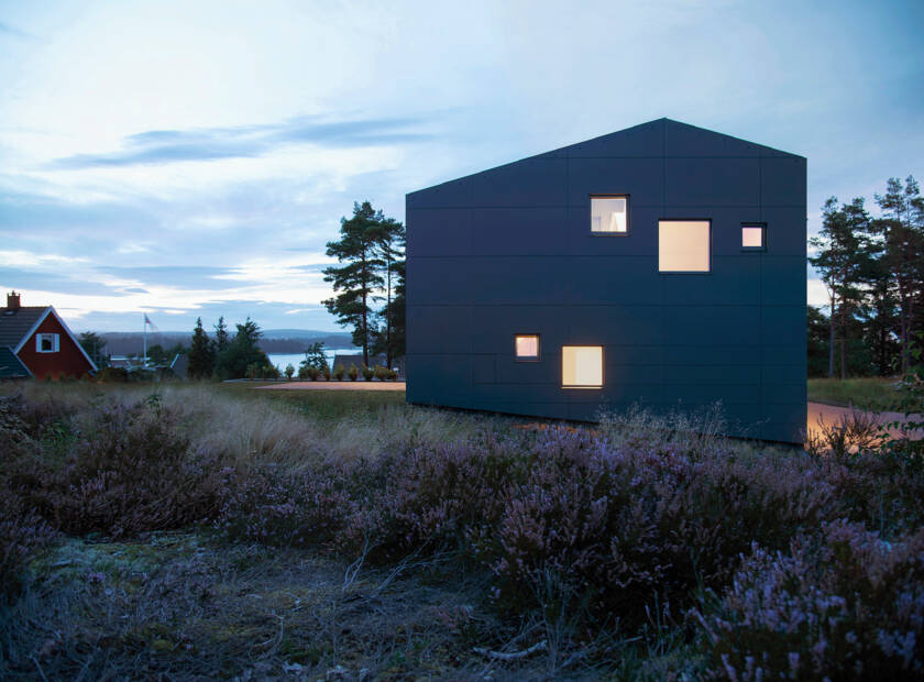 Traditional Forms Reinterpreted Villa Void, Saltnes, Norway