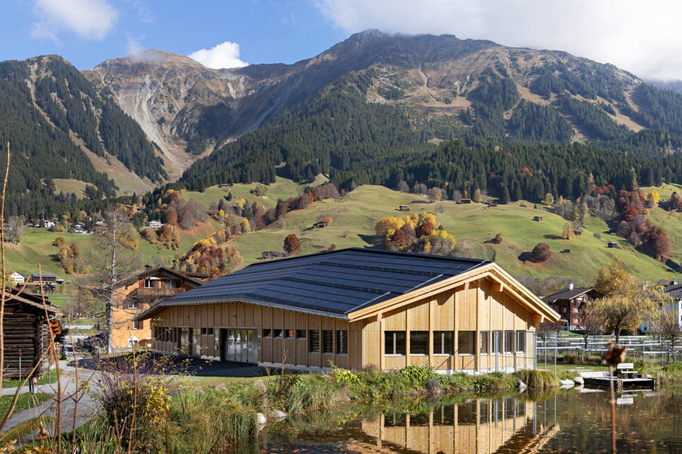 Fish farming, Klosters, CH