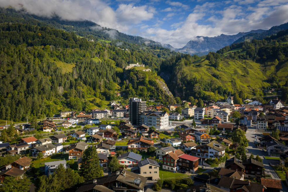 M&uuml;hle, Gr&uuml;sch, CH