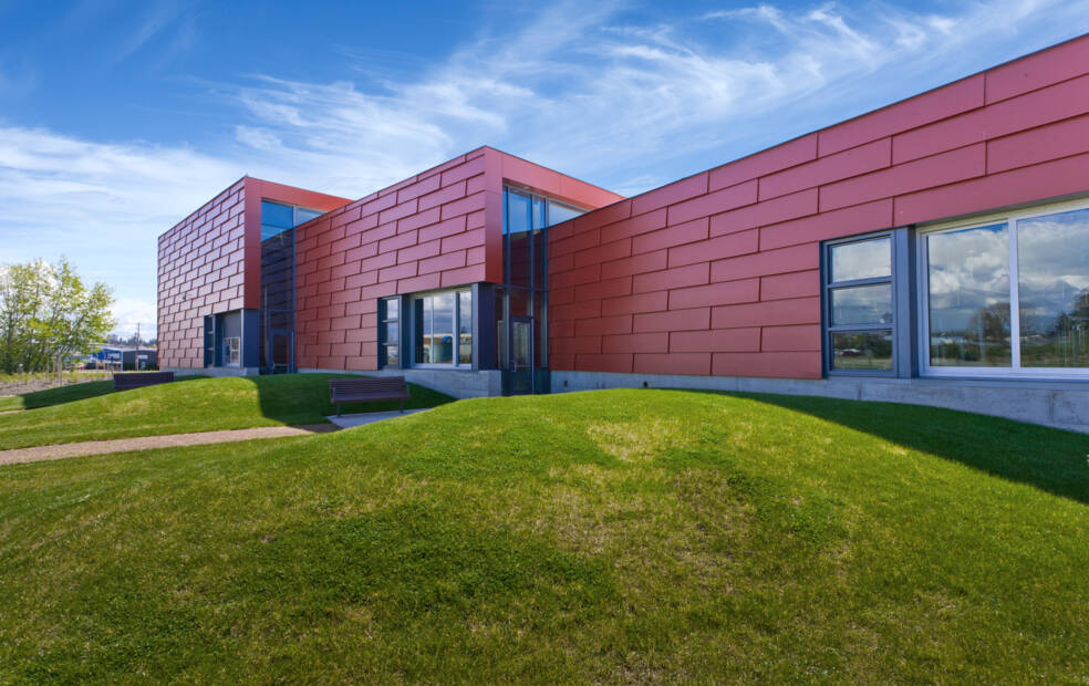 Fischschuppenmuster STAR Center, Tacoma, Washington, USA