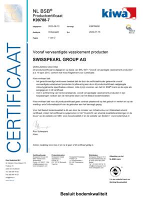 NL BSB, K99788-7 - Vooraf vervaardigde vezelcement producten (Production Czech Republic, Production Poland)